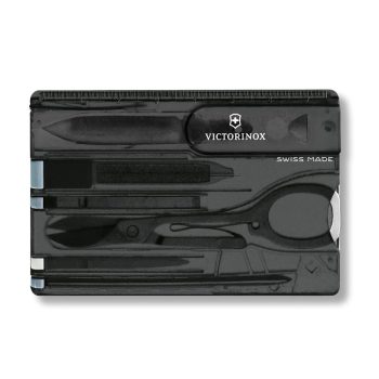 VICTORINOX Swiss Card Classic manikűr készlet, fekete