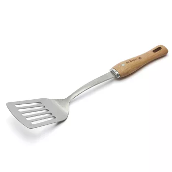   DE BUYER B Bois spatula, áttört felülettel, rozsdamentes acél