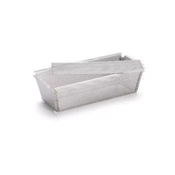   DE BUYER Air System sütőforma (26x10 cm) négyszögletes, rozsdamentes acél