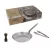 DE BUYER Mineral B ajándékcsomag - Steak Lover, 3 részes