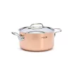 DE BUYER Prima Matera lábas, fedővel (24 cm) réz