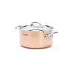 DE BUYER Prima Matera lábas, fedővel (24 cm) réz