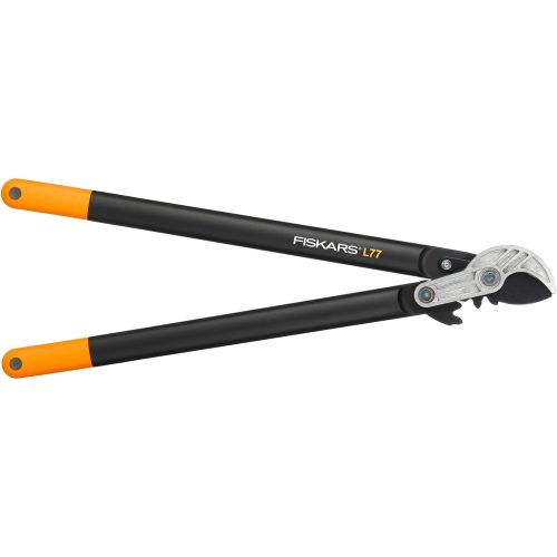 FISKARS PowerGear műanyag fogaskerekes ágvágó, rávágó pengével (L) L77