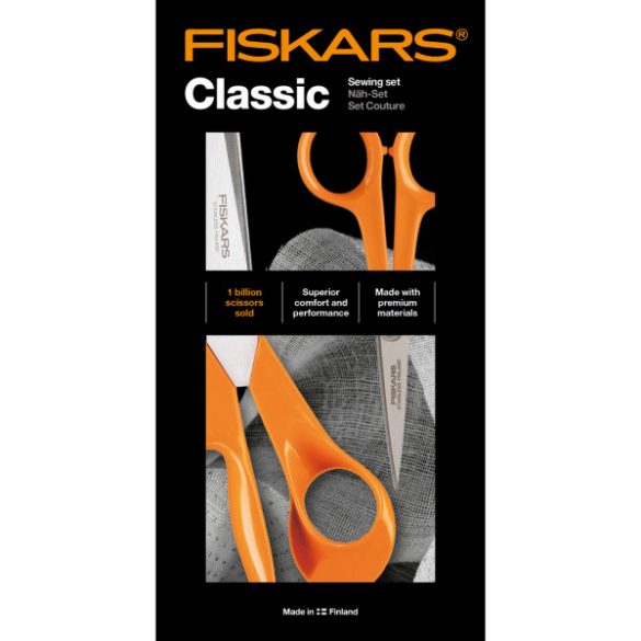 FISKARS Classic általános olló (21 cm) & varróolló (13 cm)
