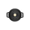 STAUB La Cocotte Mini lábas (10 cm) fekete