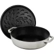 STAUB La Cocotte pecsenyesütő lábas (28 cm) fehér