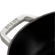 STAUB La Cocotte pecsenyesütő lábas (28 cm) fehér