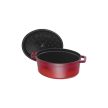 STAUB La Cocotte ovális lábas (31 cm) piros