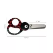 FISKARS Gyermekolló (13 cm) katica