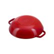 STAUB La Cocotte Wok (30 cm) piros