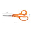 FISKARS Classic gyermekolló (13 cm) narancssárga
