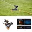 FISKARS Comfort impulzus kör esőztető, fém, kerekekkel >500 m2 (XL)