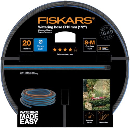 FISKARS Comfort locsolótömlő 13 mm (1/2") 20 m Q4
