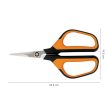 FISKARS Solid hegyes olló SP15