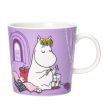 ARABIA Moomin tányér és bögre szett, Snorkmaiden, lila