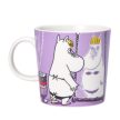 ARABIA Moomin tányér és bögre szett, Snorkmaiden, lila