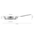 FISKARS All Steel Pure serpenyő  (24 cm)