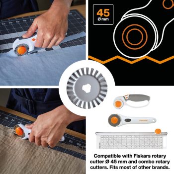 FISKARS recés pótpenge görgős vágóhoz (45 mm)