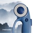FISKARS Designer görgős vágó (45 mm) kék