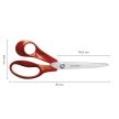 FISKARS Classic valódi balkezes általános olló (21 cm)