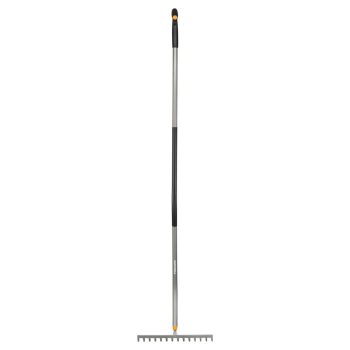 FISKARS Ergonomic gereblye, ívelt nyéllel