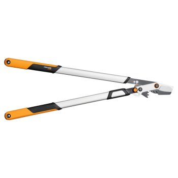   FISKARS X-Series Dual Action fém fogaskerekes ágvágó, horgos pengével LX108
