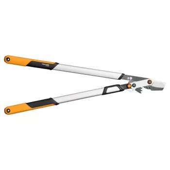   FISKARS X-Series Dual Action fém fogaskerekes ágvágó, horgos pengével LX108
