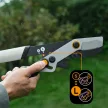 FISKARS X-Series Dual Action fém fogaskerekes ágvágó, horgos pengével LX108