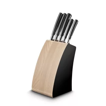 LION SABATIER Paris késblokk, 5 Edonist Black késsel