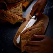32 DUMAS Signature kenyérvágó kés (20 cm) micarta