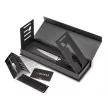 32 DUMAS Signature konyhai kés, recézett pengével (12 cm) micarta