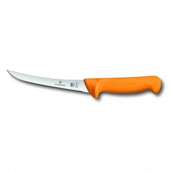   VICTORINOX Swibo csontozókés (16 cm) ívelt, normál, narancssárga