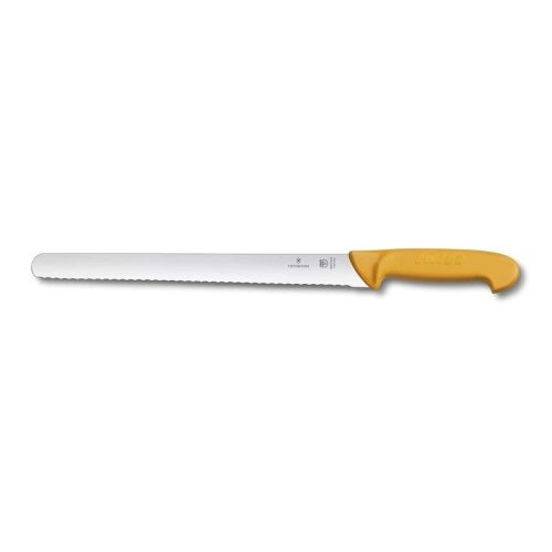 VICTORINOX Swibo kenyérvágó kés (25 cm) narancssárga