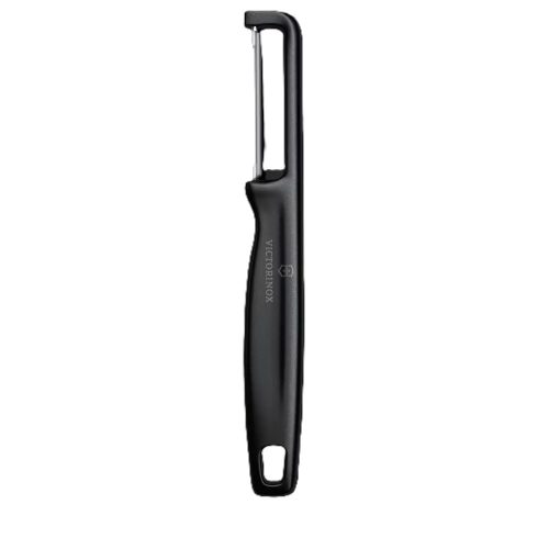 VICTORINOX univerzális hámozó, sima élű pengével, fekete