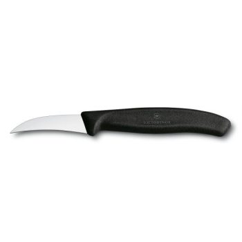   VICTORINOX Swiss Classic hajlított hámozókés (6 cm) fekete