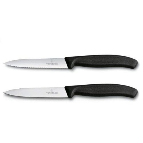 VICTORINOX Swiss Classic késkészlet (10 cm) 2 részes, fekete