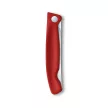 VICTORINOX Swiss Classic összecsukható paradicsomszeletelő kés (11 cm) piros