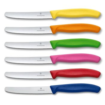   VICTORINOX Swiss Classic paradicsomszeletelő kés (11 cm) 6 részes, színes