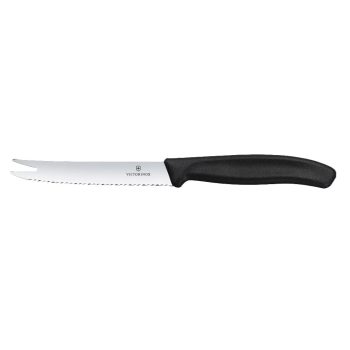 VICTORINOX Swiss Classic szervírozó kés (11 cm) fekete