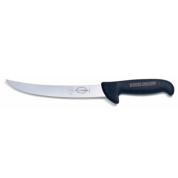   DICK ErgoGrip henteskés (21 cm) merev, ívelt, vékony, fekete