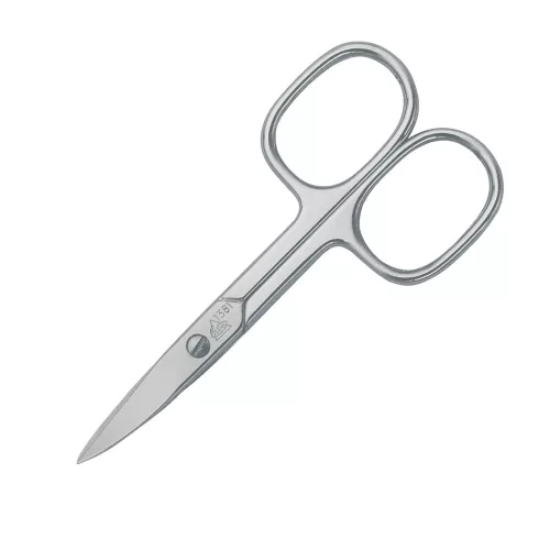 ERBE SOLINGEN körömvágó olló, mikrofogazott, hegyes, ívelt (9 cm)