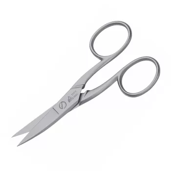   ERBE SOLINGEN lábkörömvágó olló, mikrofogazott, extra erős,  ívelt (10,5 cm) inox
