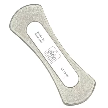   ERBE SOLINGEN süllyesztett körömreszelő, ívelt (8 cm) zafír