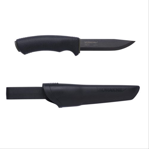 MORAKNIV Bushcraft Survival (C) kés, tokkal, fekete