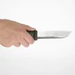 MORAKNIV Kansbol (S) kés, Multi-Mount tokkal, zöld