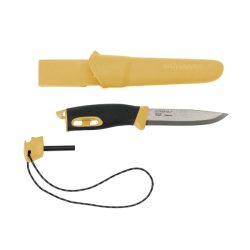   MORAKNIV COMPANION SPARK (S) kés, tokkal, szikravetővel. sárga