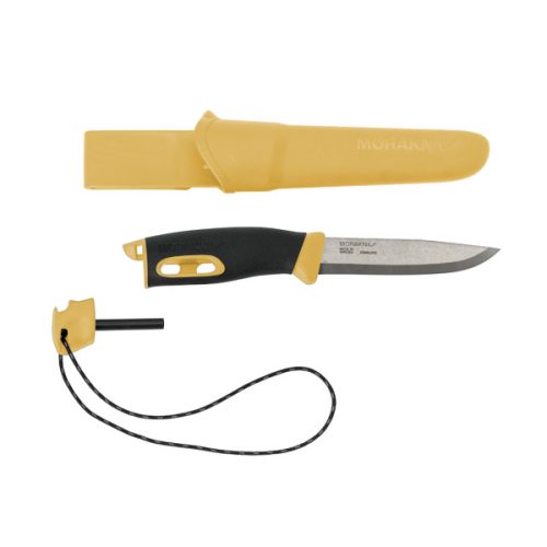 MORAKNIV COMPANION SPARK (S) kés, tokkal, szikravetővel, sárga