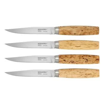   MORAKNIV Classic 1891 (S) steak kés (12 cm) 4 részes, Masur