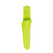 MORAKNIV FLOATING horgászkés (S) parafa markolattal, tokkal, neon zöld