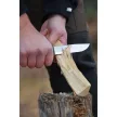 MORAKNIV Kansbol (S) kés, tokkal + Survival Kit tűzgyújtó készlet, zöld